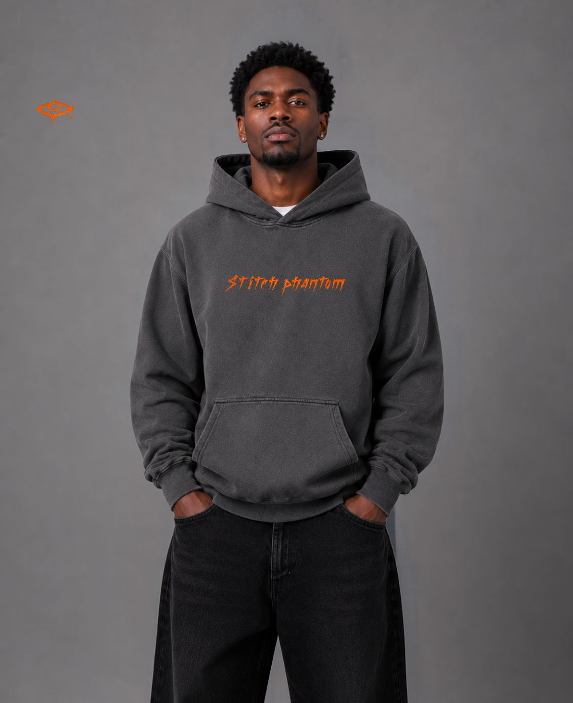 TYPE-F3 REAPER EMBROIDERED HOODIE