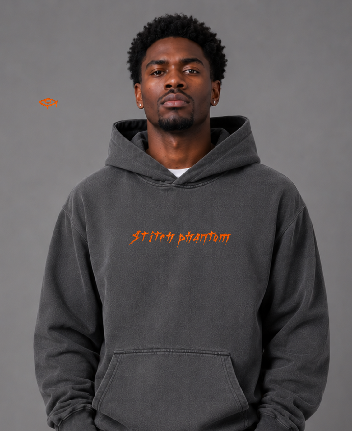 TYPE-F3 REAPER EMBROIDERED HOODIE